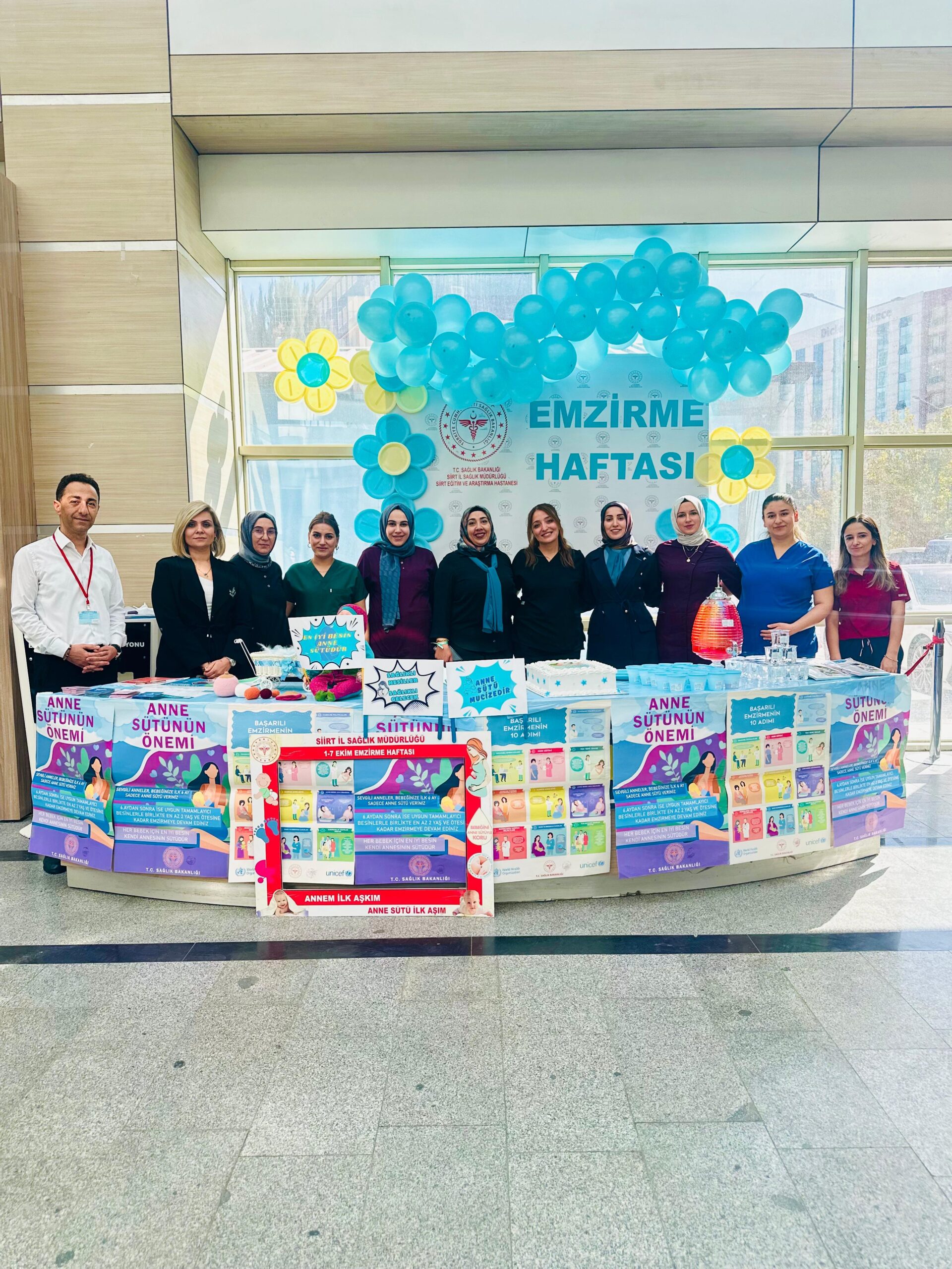 Siirt Eğitim ve Araştırma Hastanesi’nde Emzirme Haftası Etkinliği Düzenlendi