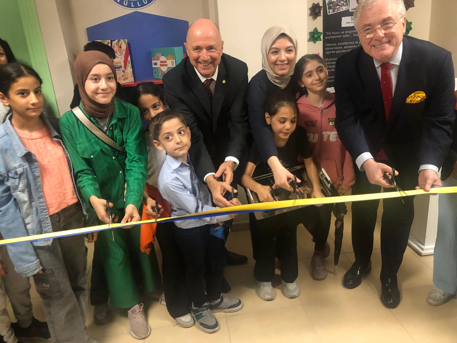 TEGV Şehit Özkan Özkanlı Öğrenim Birimi Açıldı