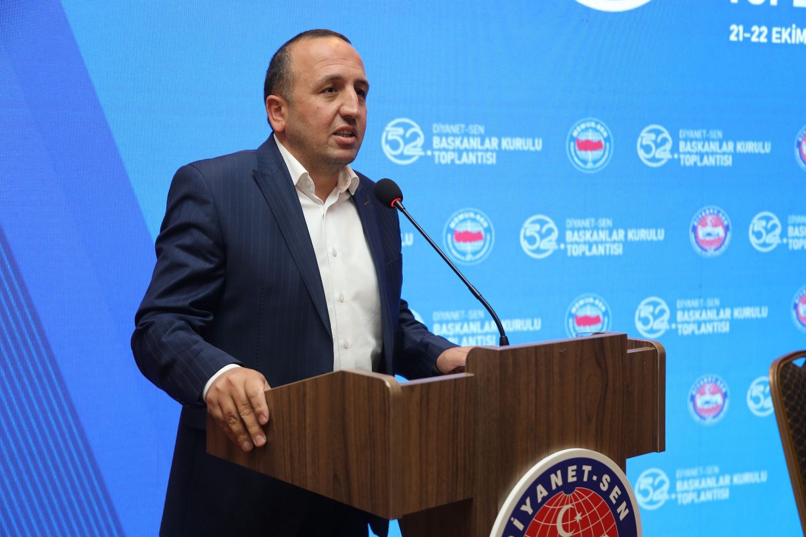 Siirt Şube Başkanı Hamit Evin, Diyanet-Sen 52. Başkanlar Kurulu Toplantısı’nda Trabzon’da Sorunları Dile Getirdi