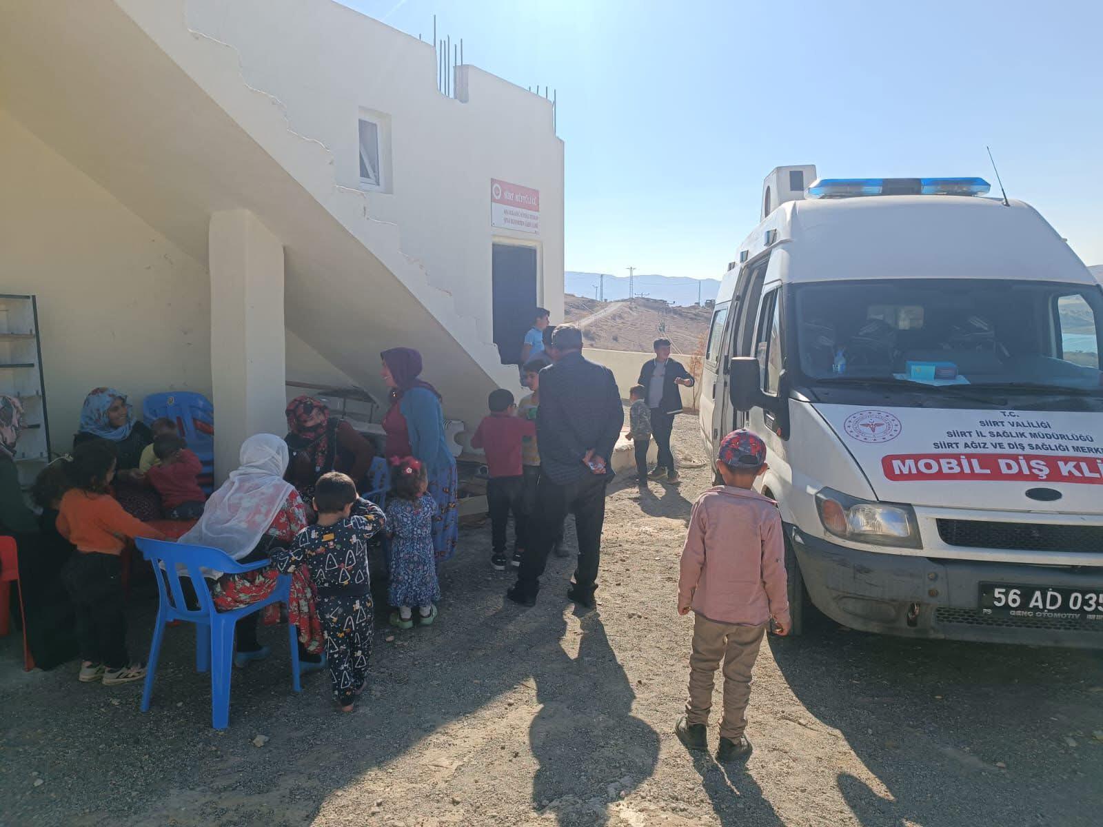 Sütlüce Köyü’nde Mobil Diş Kliniği Hizmeti: 36 Vatandaşa Tedavi