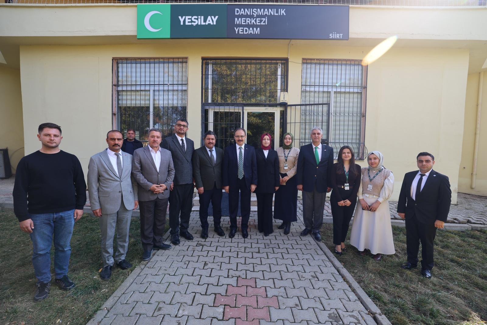 Vali Kızılkaya, YEDAM’da Yürütülen Çalışmaları İnceledi