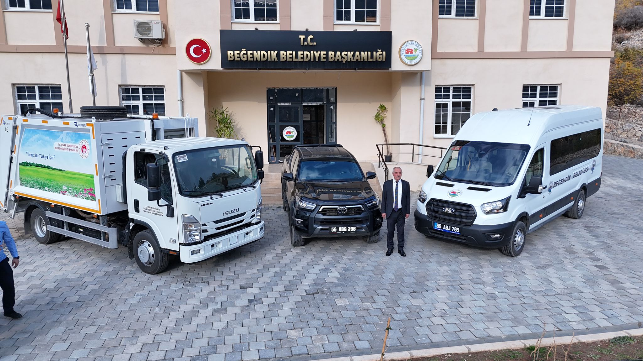 Beğendik Belediyesine Yeni Araçlar, Başkan Özdemir’den Teşekkür