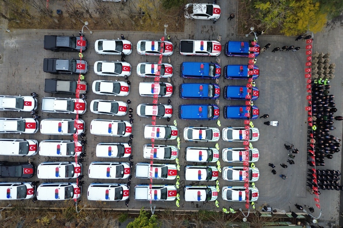 Siirt’te Güvenlik Güçlerine 68 Yeni Araç Teslim Edildi