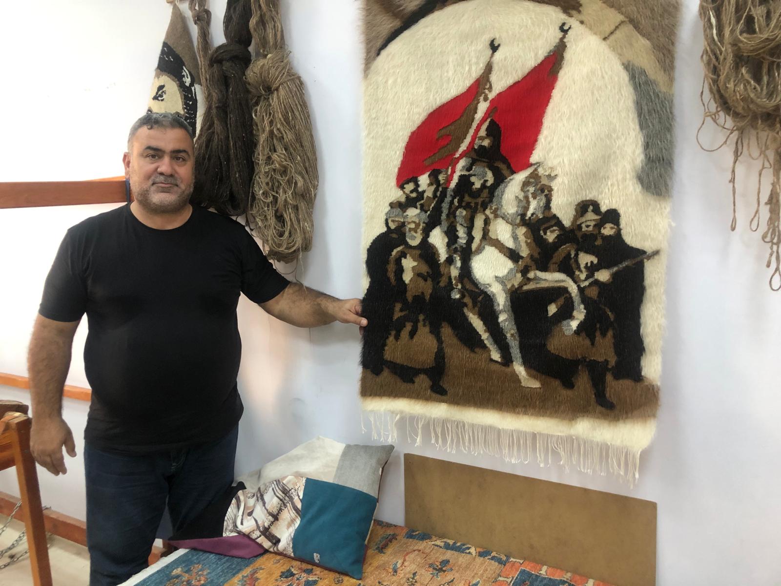 Bu Ustalar Battaniye Değil Sanat Eseri Dokuyorlar