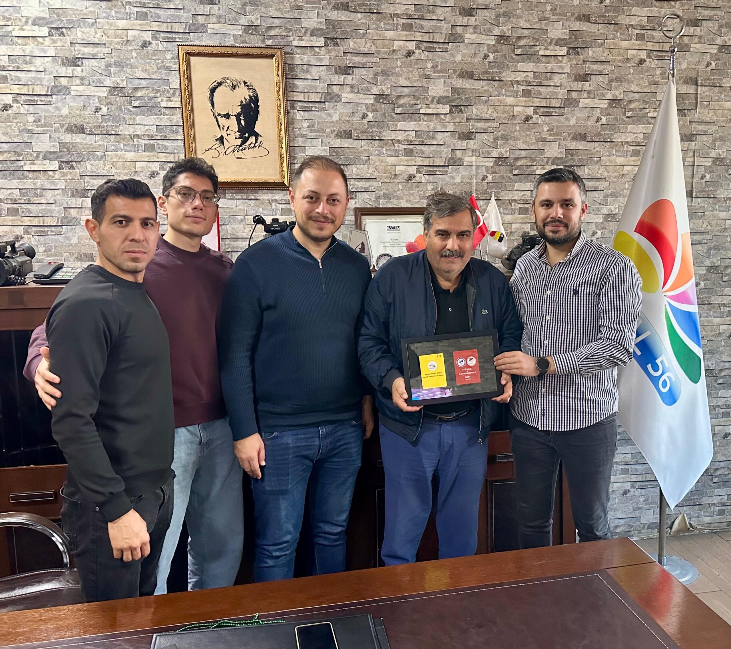 TFFHGD Siirt Şubesinden Kanal 56’ya Ziyaret