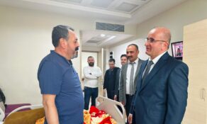 Başhekim Prof. Dr. Servet Yolbaş’tan Hasta Ziyareti