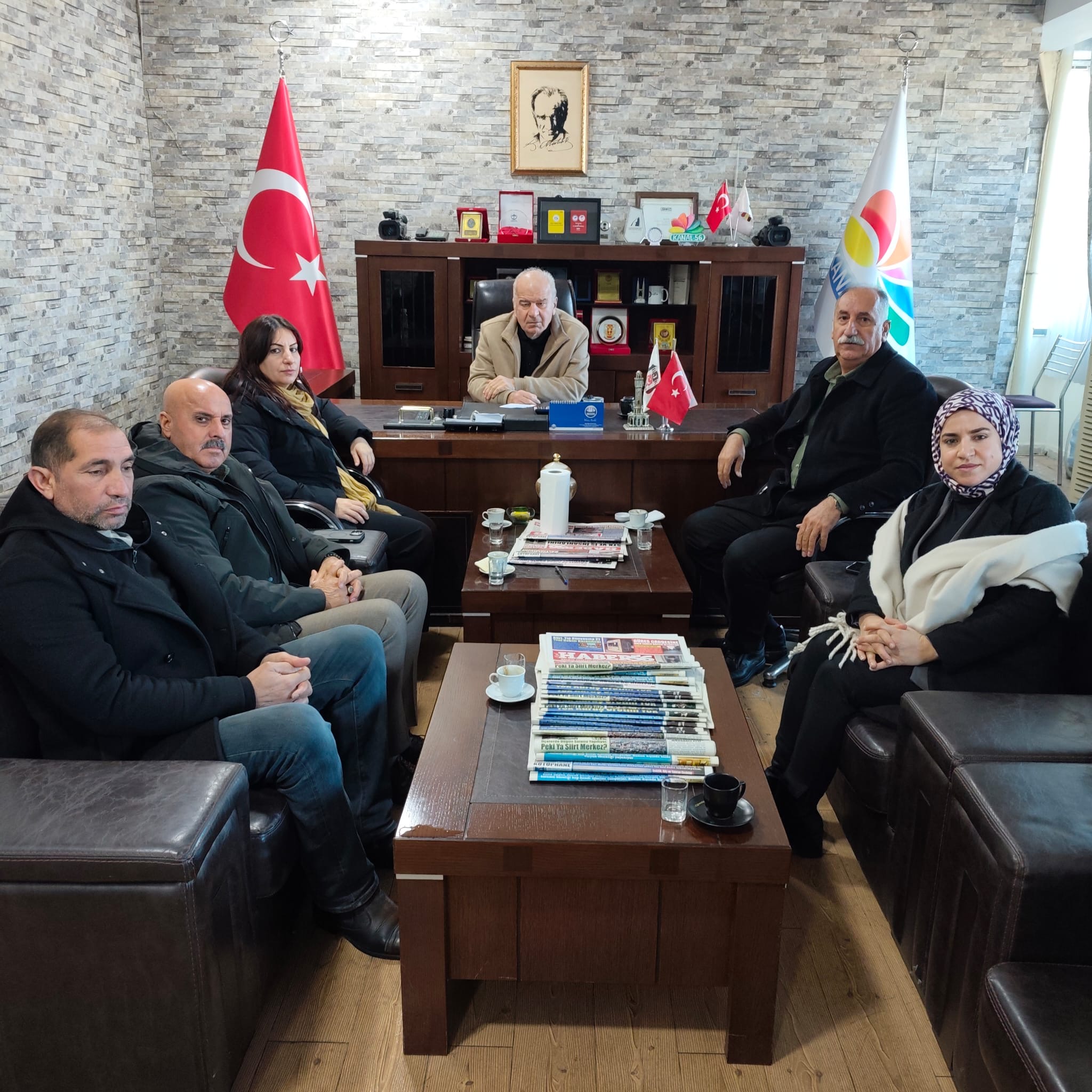 Görevden Uzaklaştırılan Eş Başkanlardan Ziyaret