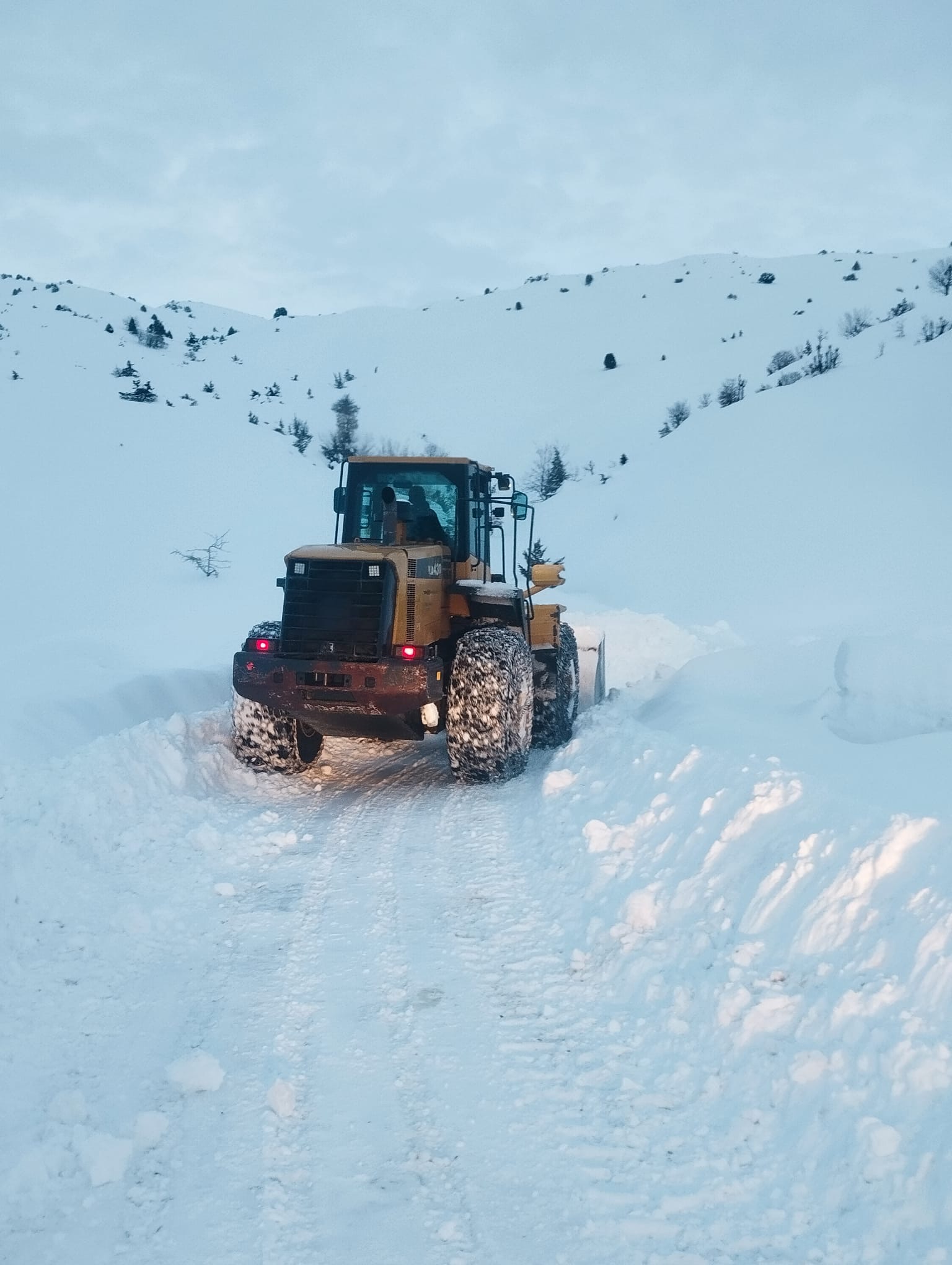 Siirt’te Karla Mücadele Çalışmaları Aralıksız Sürüyor