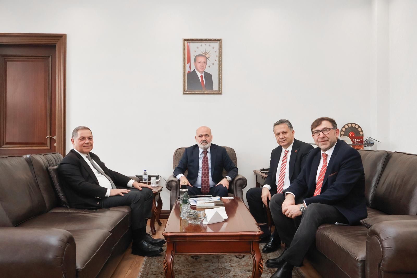 KGK Heyetinden İçişleri Bakan Yardımcısı Mehmet Sağlam’a Ziyaret