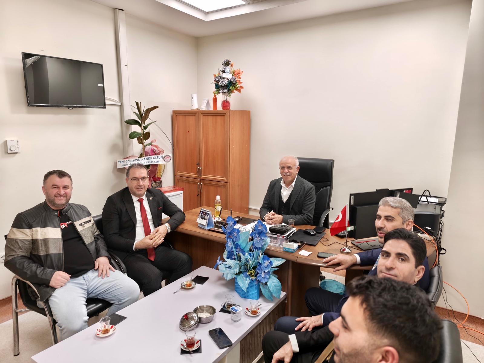 Prof. Dr. Yolbaş’a Ziyaretler Devam Ediyor