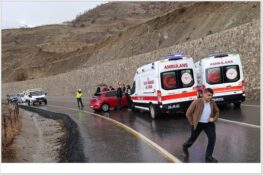 Öğrenci Servisi Kaza Yaptı: Minibüs İstinat Duvarına Savruldu, 6 Yaralı