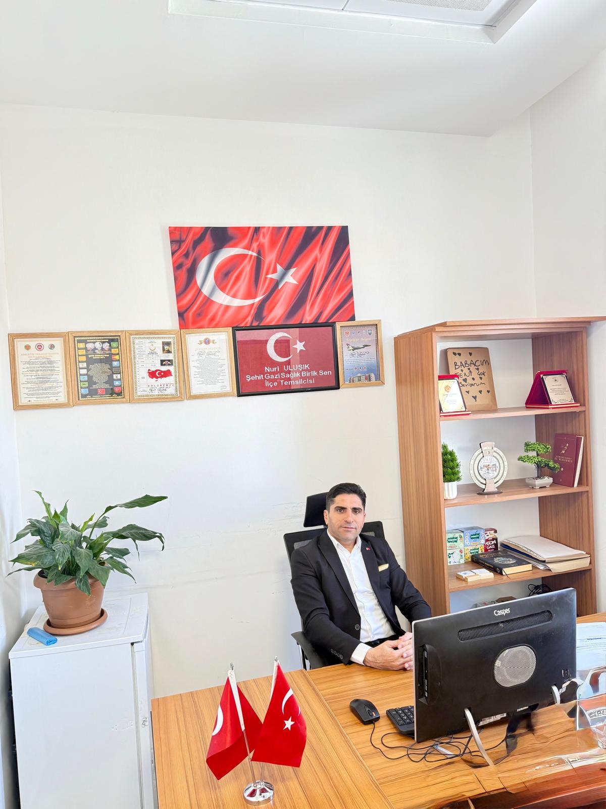 Şehit Gazi Birlik Sağlık Sendikası İlçe Başkanı Uluışık: Bayram Günleri Kardeşlik Günleridir