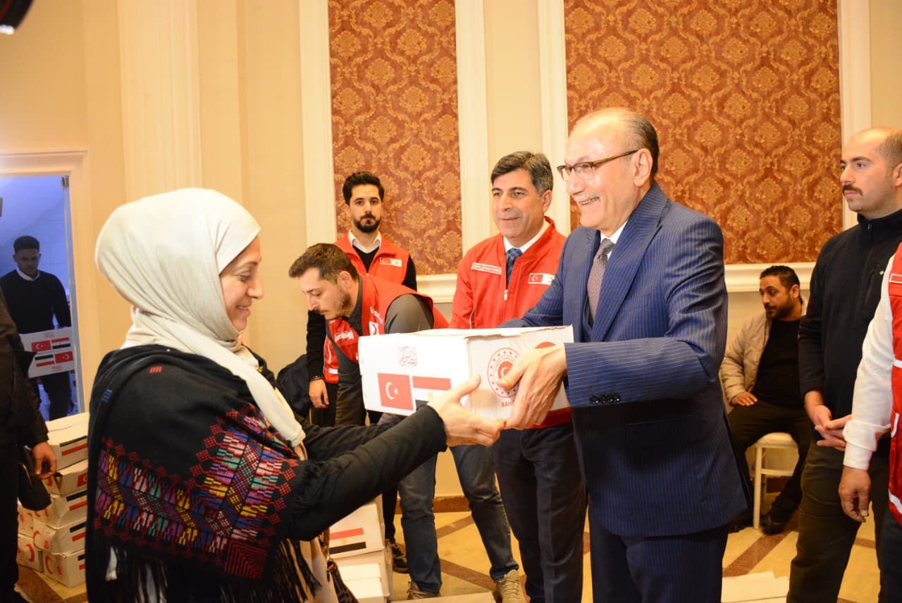 Türk Kızılay’dan Mısır’ın Başkenti Kahire’de  Gazzeli Kardeşlerimizle Anlamlı İftar Buluşması