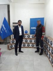 Asrın İş İnsanları Derneği Siirt Şubesi’nden Gıda Kolisi Dağıtımı