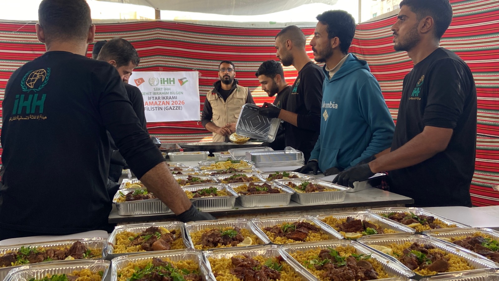 Siirt İHH’dan Gazze’de 1500 Kişiye İftar Desteği